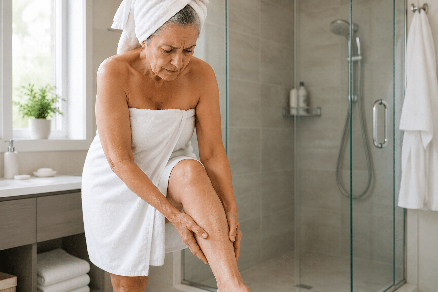 legs heavy after shower pinnacle vein doctors