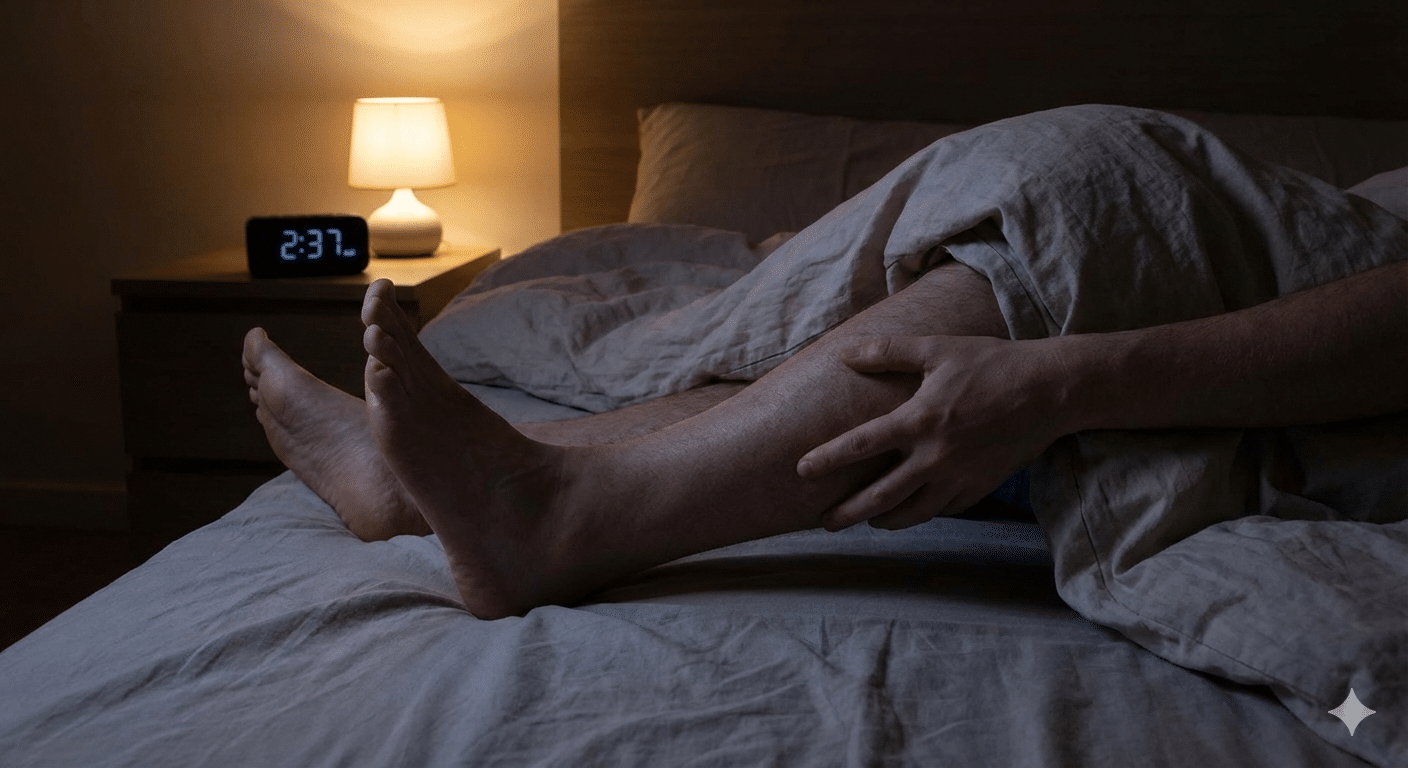 “Restless Legs” vs. Vein Disease: Why Your Magnesium Spray Isn’t Working