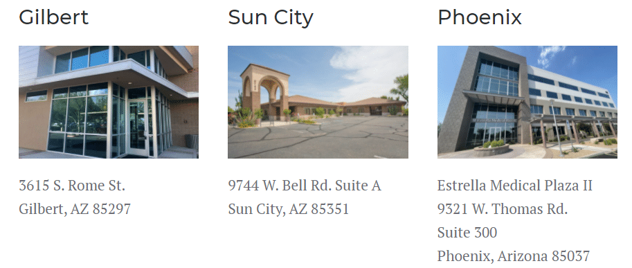 vein center gilbert phoenix surprise sun city az (1)